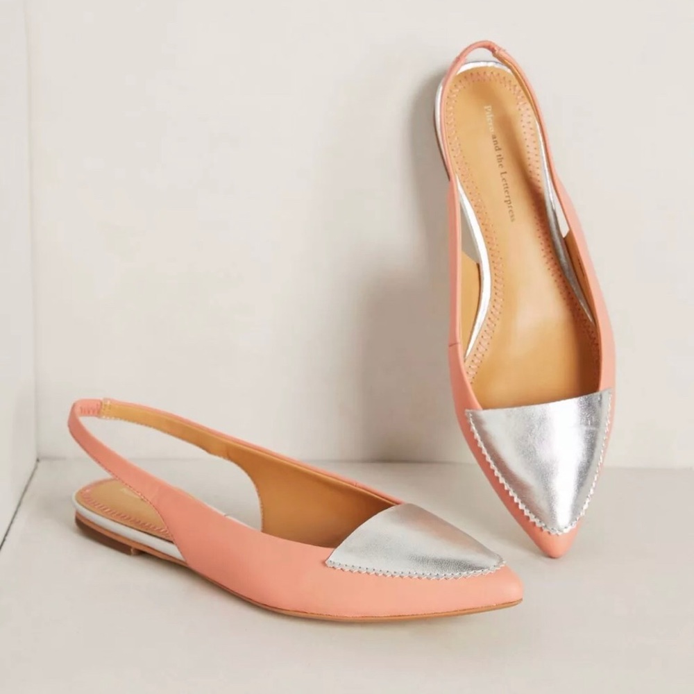 Anthropologie Pilcro Fey Slingbacks